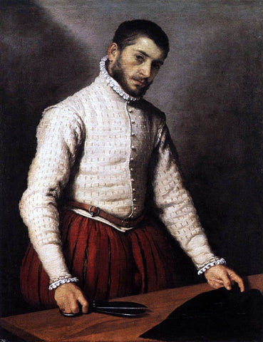  Giovanni Battista Moroni The Tailor - Hand Painted Oil Painting