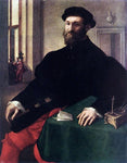  Giulio Campi Portrait of a Man - Hand Painted Oil Painting