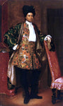  Giuseppe Vittore Fra Galgario  Ghislandi Portrait of Count Giovanni Battista Vailetti - Hand Painted Oil Painting