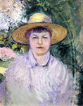  Gustave Caillebotte Portrait of Madame Renoir - Hand Painted Oil Painting