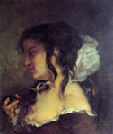  Gustave Courbet Reflection (also known as Meditation) - Hand Painted Oil Painting