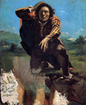  Gustave Courbet The Desperate Man (also known as The Man Made Mad by Fear) - Hand Painted Oil Painting