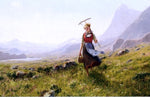  Hans Dahl In the Mountains - Hand Painted Oil Painting