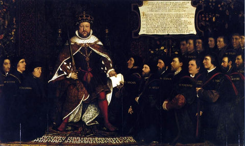  The Younger Hans Holbein Henry VIII and the Barber Surgeons - Hand Painted Oil Painting