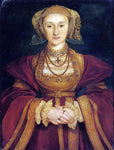  The Younger Hans Holbein Portrait of Anne of Cleves - Hand Painted Oil Painting