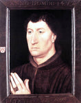  Hans Memling Portrait of Gilles Joye - Hand Painted Oil Painting