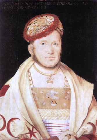  Hans Suss Von Kulmbach  Portrait of the Margrave Casimir of Brandenburg - Hand Painted Oil Painting