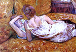  Henri De Toulouse-Lautrec Devotion: the Two Girlfriends - Hand Painted Oil Painting