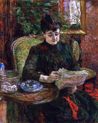  Henri De Toulouse-Lautrec Madame Aline Gibert - Hand Painted Oil Painting