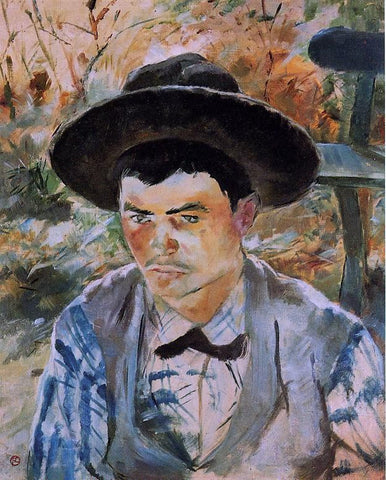  Henri De Toulouse-Lautrec The Young Routy in Celeyran - Hand Painted Oil Painting