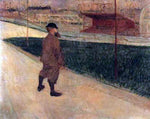  Henri De Toulouse-Lautrec Tristan Bernard at the Buffalo Station - Hand Painted Oil Painting