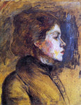  Henri De Toulouse-Lautrec Woman's Head - Hand Painted Oil Painting