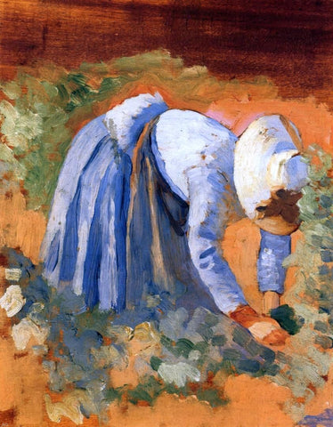  Henri Edmond Cross Study for 'The Grape Pickers' - Hand Painted Oil Painting