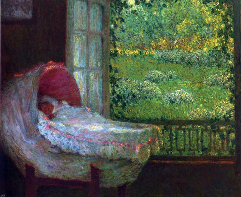  Henri Le Sidaner The Cradle - Hand Painted Oil Painting