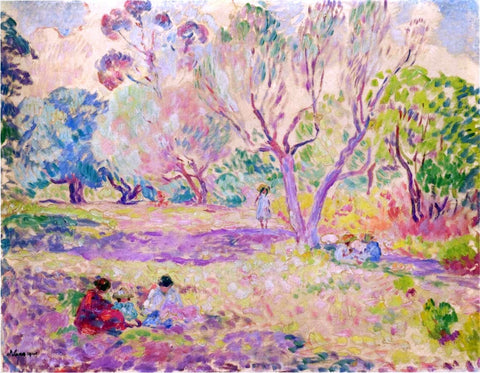  Henri Lebasque Afternoon in the Woods - Hand Painted Oil Painting
