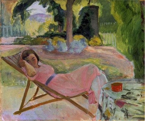  Henri Lebasque A Siesta - Hand Painted Oil Painting