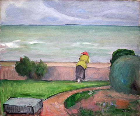  Henri Lebasque View of the Sea - Hand Painted Oil Painting