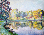  Henri Lebasque Young Woman by the River Eau - Hand Painted Oil Painting