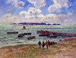  Henri Moret St. Guenole, Pen' March - Hand Painted Oil Painting