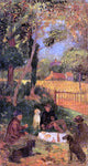  Henri Moret The Artist's Picnic - Hand Painted Oil Painting