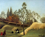  Henri Rousseau A View of the Fortifications - Hand Painted Oil Painting