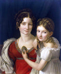  Henri-Francois Riesener Mother and Her Daughter - Hand Painted Oil Painting