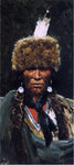  Henry F Farney Chief Ogallala Fire - Hand Painted Oil Painting