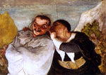  Honore Daumier Crispin and Scapin - Hand Painted Oil Painting