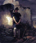  Horace Vernet Soldier-Labourer - Hand Painted Oil Painting