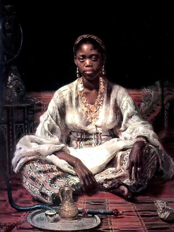  Ilia Efimovich Repin Negress - Hand Painted Oil Painting