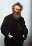  Ivan Nikolaevich Kramskoy Portrait of Ivan I. Shishkin - Hand Painted Oil Painting