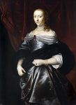  Jacob Van Loo Portrait of Lucretia Boudaen - Hand Painted Oil Painting