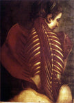  Jacques-Fabien Gautier-Dagoty Back of Female - Hand Painted Oil Painting