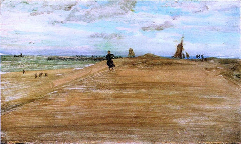  James McNeill Whistler Beach Scene - Hand Painted Oil Painting