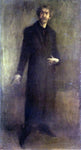  James McNeill Whistler Brown and Gold (also known as Self Portrait) - Hand Painted Oil Painting