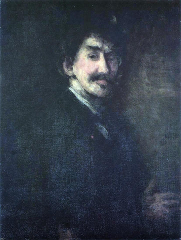 James McNeill Whistler Gold and Brown (also known as Self Portrait) - Hand Painted Oil Painting