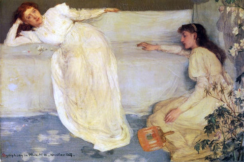  James McNeill Whistler Symphony in White, No. 3 - Hand Painted Oil Painting