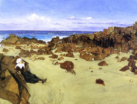  James McNeill Whistler The Coast of Brittany (also known as Alone with the Tide) - Hand Painted Oil Painting