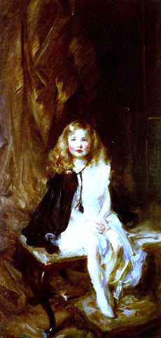  Sir James Jebusa Shannon Bridget, Daughter of Harold Nickols, Esq. - Hand Painted Oil Painting