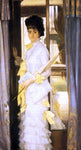  James Tissot Portrait of Miss Lloye - Hand Painted Oil Painting