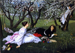  James Tissot Spring - Hand Painted Oil Painting