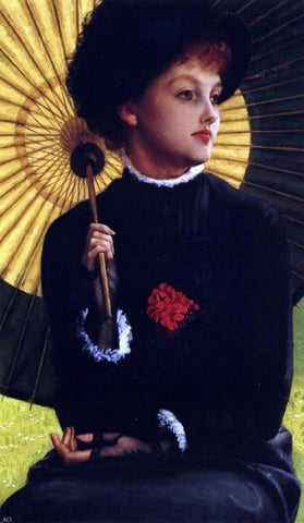  James Tissot Summer (also known as L'Ete) - Hand Painted Oil Painting
