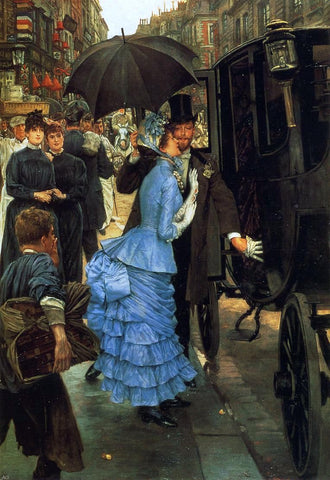  James Tissot The Bridesmaid - Hand Painted Oil Painting