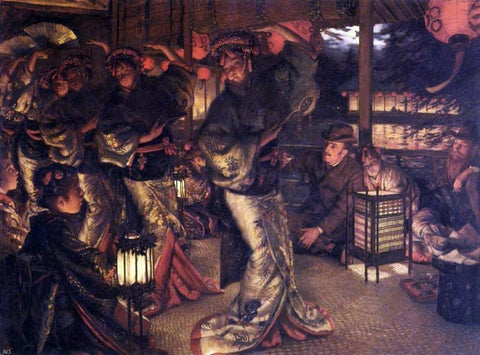  James Tissot The Prodigal Son in Modern Life: in Foreign Climes - Hand Painted Oil Painting