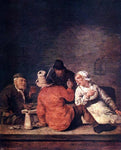  Jan Miense Molenaer Peasants in the Tavern - Hand Painted Oil Painting