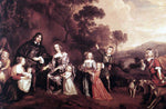  Jan Mijtens The Family of Willem Van Der Does - Hand Painted Oil Painting