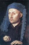  Jan Van Eyck Portrait of a Goldsmith (Man with Ring) - Hand Painted Oil Painting