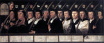  Jan Van Scorel The 12 Members of the Haarlem Brotherhood of Jerusalem Pilgrims - Hand Painted Oil Painting