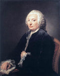  Jean Baptiste Greuze Portrait of George Gougenot de Croissy - Hand Painted Oil Painting