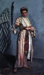  Jean Frederic Bazille Mauresque - Hand Painted Oil Painting